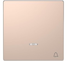 Клавиша звонка Merten D-Life линза для LED мод. сим. SD шампань SchE MTN3325-6051