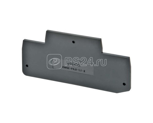 Клемма XW5EP40112 Push-in Plus 4.0кв.мм 4п 1-рядная 1000В 179А черн. Omron 676105