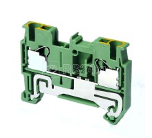 Клемма XW5GP25111 Push-in Plus 2.5кв.мм 1п 2-х рядная 800В 24А земля Omron 669959