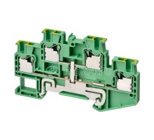 Клемма XW5GP25112 Push-in Plus 2.0кв.мм 4п 1-рядная 1000В 179А земля Omron 676099