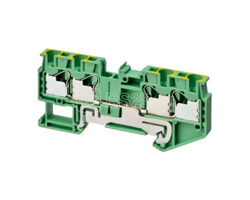 Клемма XW5GP40221 Push-in Plus 4.0кв.мм 4п 2-х рядная 1000В 179А земля Omron 676111