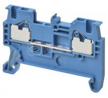 Клемма XW5TP15111BL Push-in Plus 1.5кв.мм 1п 2-х рядная 500В 17.5А гол. Omron 669995