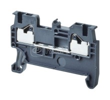 Клемма XW5TP15111 Push-in Plus 1.5кв.мм 2п 1-рядная 500В 17.5А черн. Omron 669988