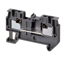 Клемма XW5TP40111 Push-in Plus 4.0кв.мм 2п 1-рядная 800В 32А черн. Omron 670007
