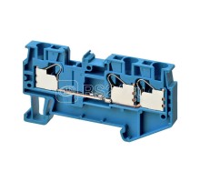 Клемма XW5TP40121BL Push-in Plus 4.0кв.мм 4п 1-рядная 1000В 179А гол. Omron 676117
