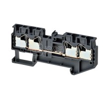 Клемма XW5TP40221 Push-in Plus 4.0кв.мм 4п 2-х рядная 1000В 179А черн. Omron 676115