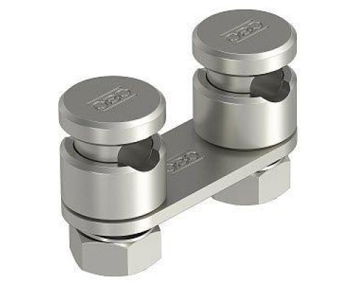 Клемма креп. для проволоки двойная 5002 N-VA OBO 5304270