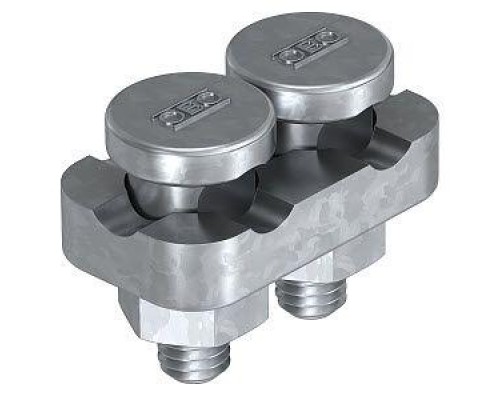Клемма крепежная для проволоки двойная 5002 DIN-FT OBO 5304202