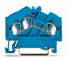 Клемма проходная 3-проводн. (0.08 - 2.5мм) для примен. во взрывоопасных условиях по Eх I WAGO 280-651