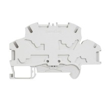 Клемма пруж. 4кв.мм шаг 5мм Viking3 сер. 2 яруса Leg 037267