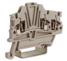 Клемма пруж. HMM.1/1+2GR 1.5кв.мм сер. DKC ZHM410GR