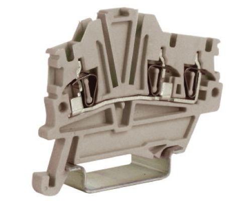 Клемма пруж. HMM.1/1+2GR 1.5кв.мм сер. DKC ZHM410GR