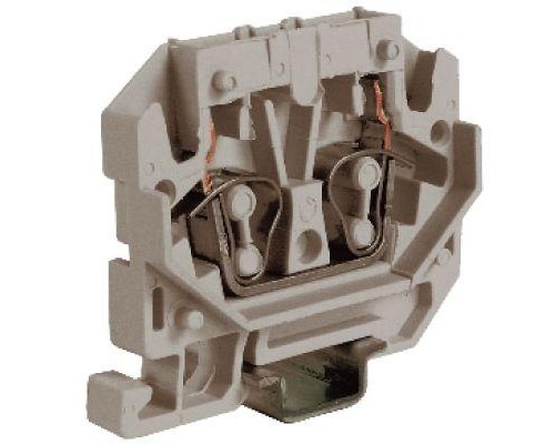 Клемма пруж. HPP.2GR 2.5 кв.мм сер. DKC ZHP170GR