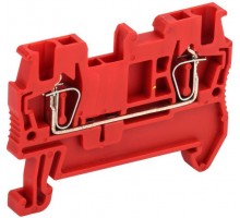 Клемма пружинная КПИ 2в-1.5 17.5А красн. ИЭК YZN11-001-K04