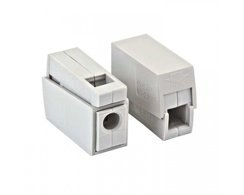 Клемма СМК-111 проходная на 1 проводник 1.0-2.5кв.мм (уп.4шт) PROxima EKF plc-smk-111r