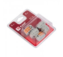 Клемма СМК 222-412 (блист.5шт) EKF plc-smk-412b