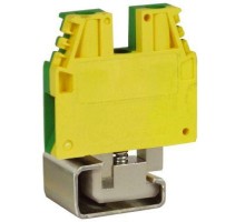 Клемма винт. TEC.6/D 6кв.мм жел/зел. DKC ZTE120