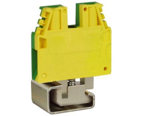 Клемма винт. TEC.6/D 6кв.мм жел/зел. DKC ZTE120