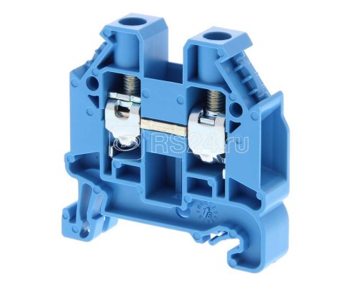 Клемма винтовая XW5TS10111BL 10кв.мм 1п 2-х рядная 1000В 57А гол. Omron 669342