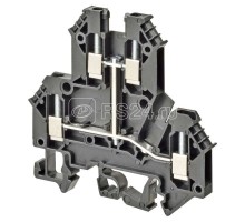 Клемма винтовая XW5TS25112V 2.5кв.мм 1п 2-х рядная 800В 24А черн. Omron 669264