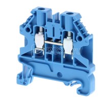 Клемма винтовая XW5TS40111BL 4.0кв.мм 2п 1-рядная 800В 32А гол. Omron 669336