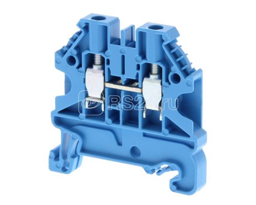 Клемма винтовая XW5TS40111BL 4.0кв.мм 2п 1-рядная 800В 32А гол. Omron 669336