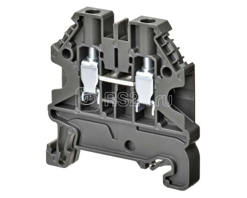 Клемма винтовая XW5TS40111 4.0кв.мм 2п 1-рядная 800В 32А черн. Omron 669265