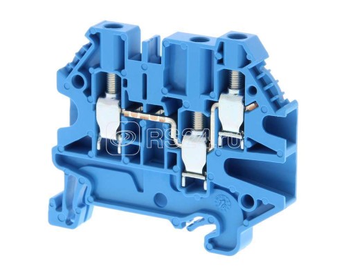 Клемма винтовая XW5TS40121BL 4.0кв.мм 2п 2-х рядная 800В 32А гол. Omron 669310