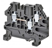 Клемма винтовая XW5TS40121 4.0кв.мм 2п 2-х рядная 800В 32А черн. Omron 669287