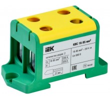 Клемма вводная силовая КВС 16-95кв.мм. 2-ряд. PE ИЭК YZN23-095-K52