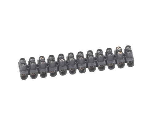 Клеммник 10кв.мм Nybloc черн. (уп.10шт) Leg 034215
