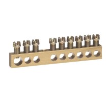 Клеммник без изол. 1х6-25+8х1.5-16кв.мм Leg 004803