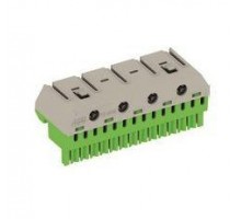 Клеммник самозажимной PE 14х4+4х25мм ZK144G 1 5.93 29.65 ABB 1SPE007715F9715