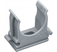 Клипса-держатель 20мм для труб 61 229 NCR-T-20-B100 (уп.100шт) Navigator 61229