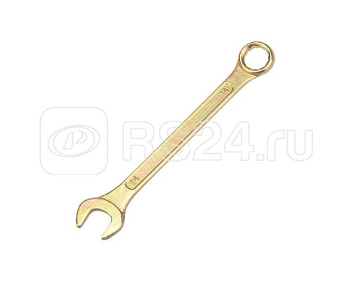 Ключ комбинированный 14мм желт. цинк Rexant 12-5809-2