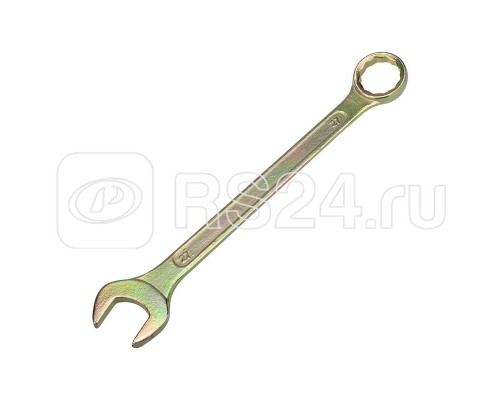 Ключ комбинированный 27мм желт. цинк Rexant 12-5816-2