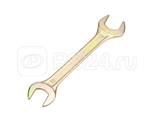Ключ рожковый 17х19мм желт. цинк Rexant 12-5830-2