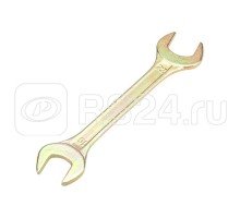 Ключ рожковый 19х22мм желт. цинк Rexant 12-5831-2