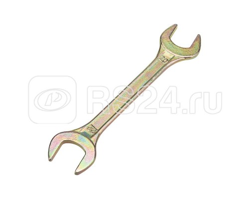 Ключ рожковый 20х22мм желт. цинк Rexant 12-5832-2