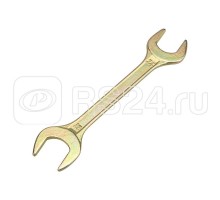 Ключ рожковый 24х27мм желт. цинк Rexant 12-5833-2