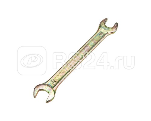 Ключ рожковый 8х10мм желт. цинк Rexant 12-5823-2