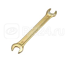 Ключ рожковый 8х9мм желт. цинк Rexant 12-5822-2