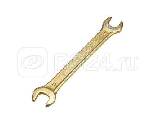 Ключ рожковый 8х9мм желт. цинк Rexant 12-5822-2