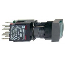 Кнопка 16мм 12 24В зел. с подсветкой SchE XB6CF3B5B
