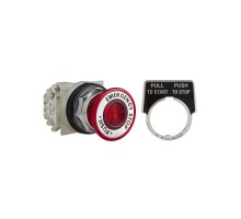 Кнопка 30мм SchE 9001KR9R05H13