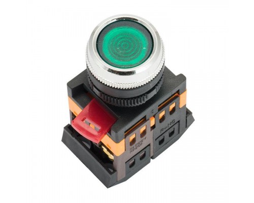 Кнопка ABLFS-22 с подсветкой зел. NO+NC 230В PROxima EKF ablfs-22-g