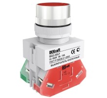 Кнопка ABLF-22 кр. 1з+1р SchE 25014DEK