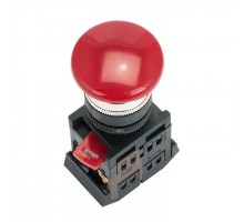 Кнопка AEAL-22 Грибок красн. с фиксацией NO+NC PROxima EKF pbn-aeal-r