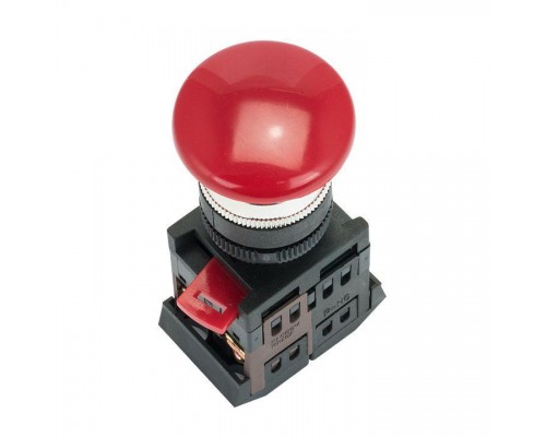Кнопка AEAL-22 Грибок красн. с фиксацией NO+NC PROxima EKF pbn-aeal-r