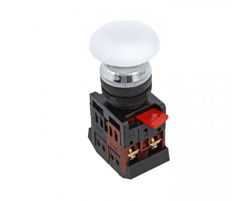 Кнопка AEA-22 Грибок бел. NO+NC EKF pbn-aea-w